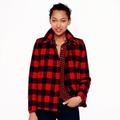 J. Crew Jackets & Coats | J. Crew Buffalo Check Peacoat | Color: Blue/Red | Size: 6