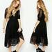 Free People Dresses | Free People Mountain Laurel Embroidered Lace Dress | Color: Black | Size: 6