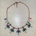 J. Crew Jewelry | Jcrew Statement Necklace | Color: Blue/Pink | Size: Os