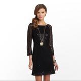 Lilly Pulitzer Dresses | Lilly Pulitzer Sequined Cocktail Dress | Color: Black | Size: 0