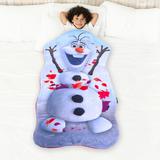 Disney Bedding | Frozen Ii Olf Shaped Blanket Super Soft | Color: Blue/White | Size: Os