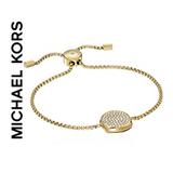 Michael Kors Jewelry | Michael Kors Beyond Brilliant Gold Slider Bracelet | Color: Gold | Size: Os