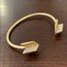 Madewell Jewelry | Madewell Pav Arrowtip Cuff Bracelet | Color: Gold | Size: Os