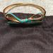 Kate Spade Jewelry | Kate Spade Bow Bangle. | Color: Blue/Gold | Size: Os