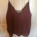 Free People Tops | Free People Lace Camisole | Color: Brown/Purple | Size: Xs