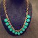 J. Crew Jewelry | J Crew Green And Gold Large Chunky Cluster Ball | Color: Gold/Green | Size: Os