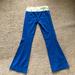 Lululemon Athletica Pants & Jumpsuits | Lululemon Athletic Flare Yoga Pants | Color: Blue/Yellow | Size: 6