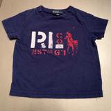 Polo By Ralph Lauren Shirts & Tops | Euc Rl Polo-12m | Color: Blue/Red | Size: 12mb