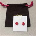 Kate Spade Jewelry | Kate Spade Vivi Pink Gum Drop Stud Round Earrings | Color: Pink | Size: Os