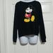 Disney Tops | Disney Mickey Mouse Sweatshirt | Color: Black/Gold | Size: Xxlj