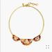 J. Crew Jewelry | Jcrew Tortoiseshell And Stone Necklace, Nwt | Color: Gold/Tan | Size: Os