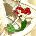 Disney Accessories | Disney The Little Mermaid Ariel Keychain | Color: Green/Red | Size: Os