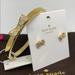 Kate Spade Jewelry | Kate Spade New York Earrings And Bracelet | Color: Gold | Size: Os
