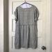 Madewell Dresses | Madewell Blanca Linen Striped Dress | Color: Blue/White | Size: S