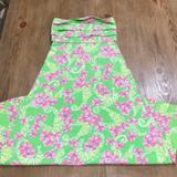 Lilly Pulitzer Dresses | Lilly Pulitzer Limeade Floaters Petula Maxi Dress | Color: Green/Pink | Size: Xs