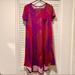 Lularoe Dresses | Lularoe Fall Color Dress | Color: Purple/Red | Size: S