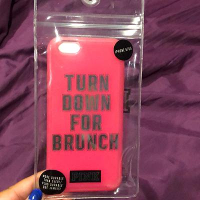 Pink Victoria's Secret Accessories | Iphone 6/6s Case | Color: Pink/White | Size: Iphone 6/6s