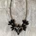 J. Crew Jewelry | J Crew Black Diamond Gold Statement Necklace | Color: Black/Gold | Size: Os