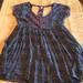 Free People Dresses | Free People Mini Dress | Color: Blue/Purple | Size: Xs