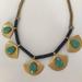 J. Crew Jewelry | Jcrew Statement Necklace | Color: Blue/Gold | Size: Os