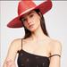 Free People Accessories | Free People Summer Breeze Straw Hat Nwot | Color: Red | Size: Os