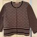 Tory Burch Sweaters | Fabulous Sexy Chic Tory Burch 100% Cotton Sweater | Color: Brown/Cream | Size: M