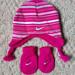 Nike Accessories | Nike Hat And Mittens | Color: Pink | Size: Osbb