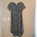 Lularoe Dresses | Lularoe Carly Dress | Color: Black/White | Size: Xxs