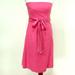 J. Crew Dresses | J.Crew Strapless Pink Bow Dress | Color: Pink | Size: 4