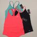 Under Armour Tops | New Lot 3 Under Armour Heat Gear Muscle Shirts | Color: Green/Pink | Size: M