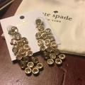 Kate Spade Jewelry | Hp Nwt Cascade Drop Earrings | Color: Gold | Size: Os