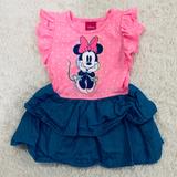 Disney Dresses | Disney Minnie Mouse Infant Dress | Color: Blue/Pink | Size: 12mb