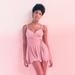 Urban Outfitters Other | Kimchi Pink Wrap Romper | Color: Pink | Size: Xs