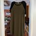 Lularoe Dresses | Lularoe Julia Dress | Color: Black/Green | Size: Xl