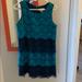 Jessica Simpson Dresses | Jessica Simpson Mini Dress Size 6 | Color: Blue/Green | Size: 6