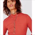 Free People Jewelry | Free People Gigi Studded Choker Lariat Necklace | Color: Black/Brown | Size: Os