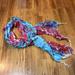Lilly Pulitzer Accessories | Lilly Pulitzer Multicolor Floral Scarf | Color: Blue/Pink | Size: Os