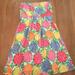 Lilly Pulitzer Dresses | Lily Pulitzer Multi Floral Strapless Dress Sz6 | Color: Blue/Pink | Size: 6