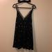 Free People Dresses | Free People Strapless Dress,Size-Xs(S,?M May Ware) | Color: Black/Gold | Size: Xs On Tag( But S& Maybe M Maybe Able To Ware)