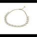 J. Crew Jewelry | J Crew Crystal Necklace | Color: Gold/Silver | Size: Os