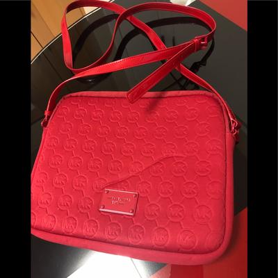 Michael Kors Accessories | Michael Kors Tablet Ipad Case Crossbody | Color: Red | Size: Os