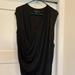 Nine West Dresses | Drape Black Dress | Color: Black | Size: 12