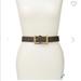 Michael Kors Accessories | Michael Kors Gold Tone Reversible Belt | Color: Brown/Cream | Size: M