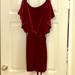 Jessica Simpson Dresses | Jessica Simpson Dark Red Velvet Dress | Color: Pink/Purple | Size: 2