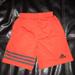 Adidas Bottoms | Euc Boys Adidas Shorts Size 6 | Color: Orange | Size: 6b