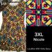 Lularoe Dresses | Lularoe Nicole Dress | Color: Red/Yellow | Size: 3x