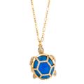 Kate Spade Jewelry | Kate Spade Paradise Found Turtle Necklace Locket | Color: Blue/Gold | Size: Os