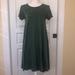 Lularoe Dresses | Lularoe Xxs Carly Dress Nwt | Color: Black/Green | Size: Xxs