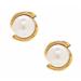 Kate Spade Jewelry | Kate Spade Dainty Sparklers Pearl Earrings | Color: Cream/Gold | Size: Os