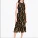 J. Crew Dresses | J.Crew Olive Floral Midi Dress By Point Sur | Color: Green/Red | Size: 2